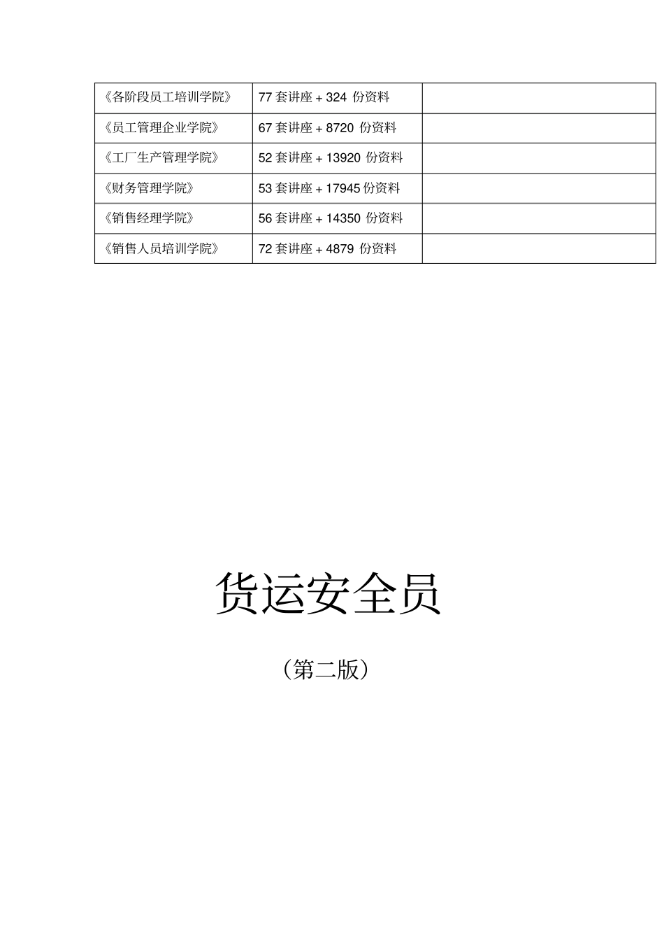 货运安全员考试试题_第2页