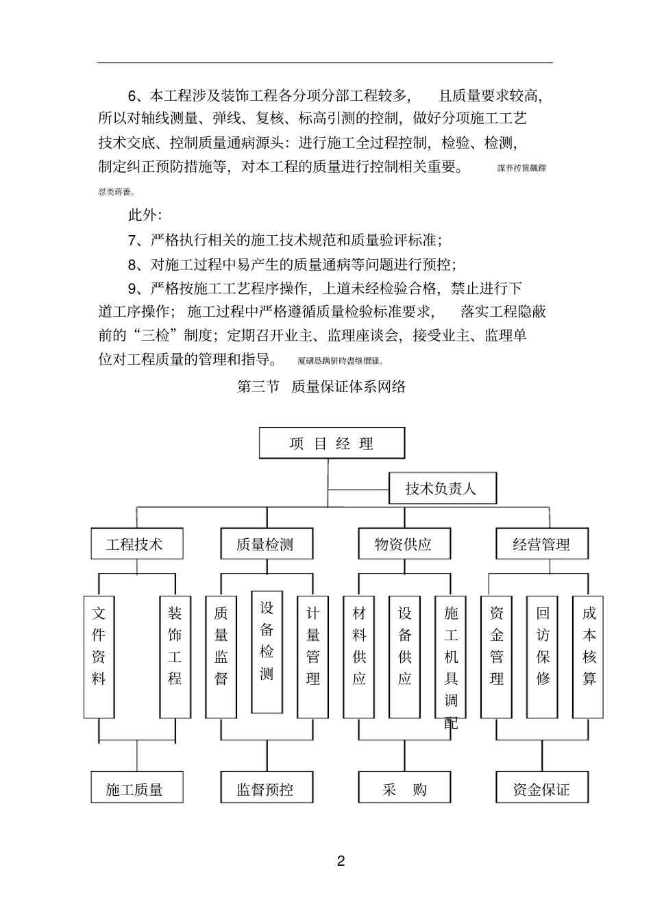 质量标准、质量保证体系及措施_第2页