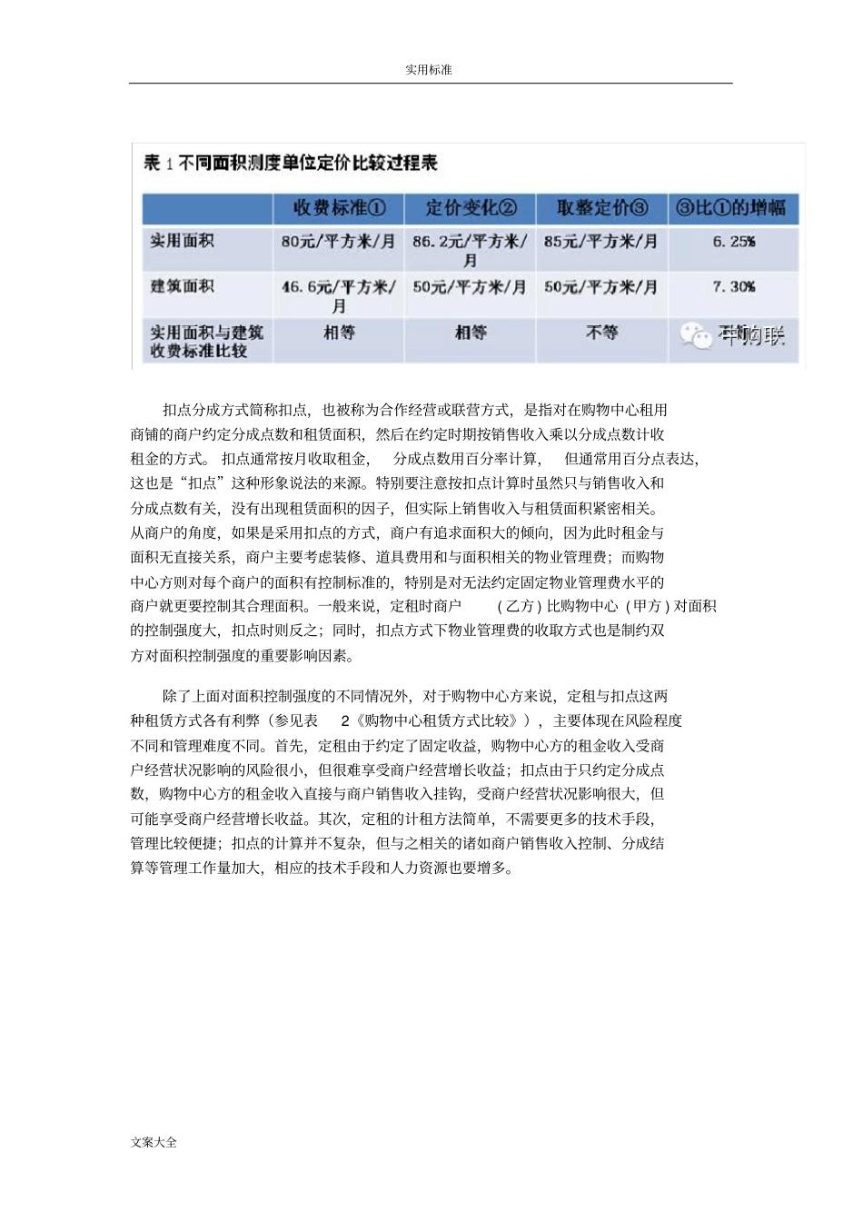 购物中心租赁方式策略详解：固定租金、扣点和保底_第2页