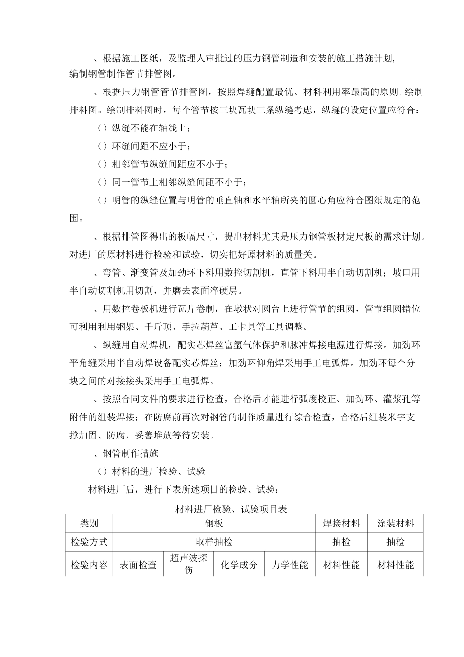 钢管的制作及安装工程_第2页