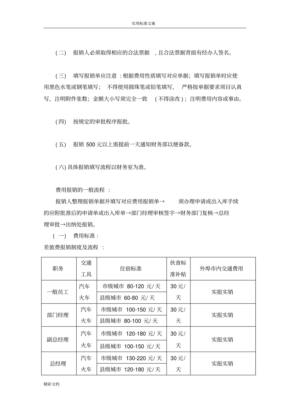 费用核销规章制度_第3页