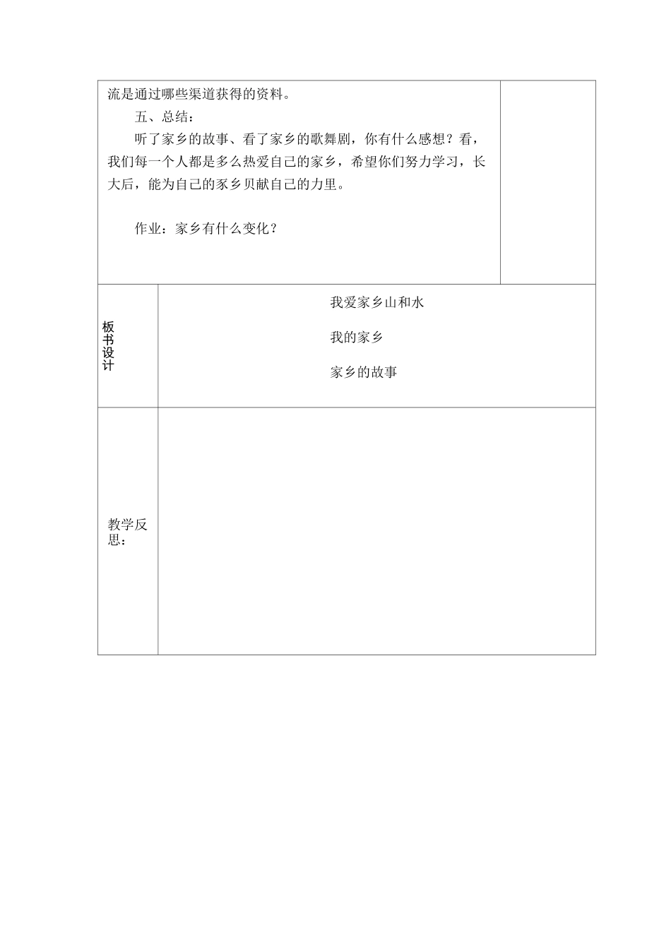 二年级上册道德与法治《第四单元 我们生活的地方》教学设计_第3页
