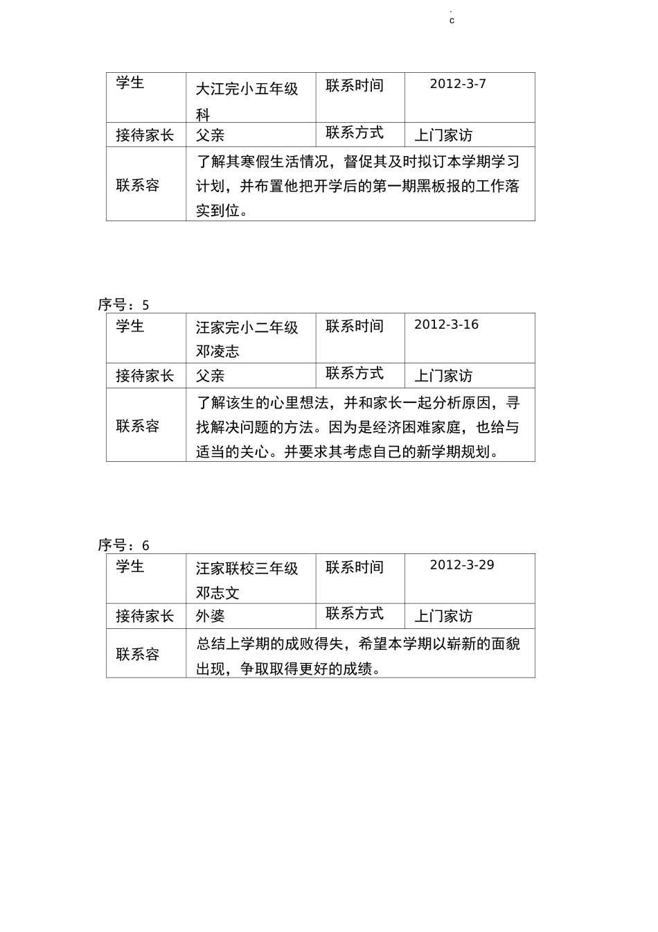 家校联系记录[家访]_第3页