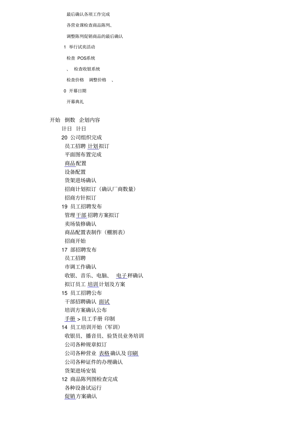 超开业筹备计划方案_第3页