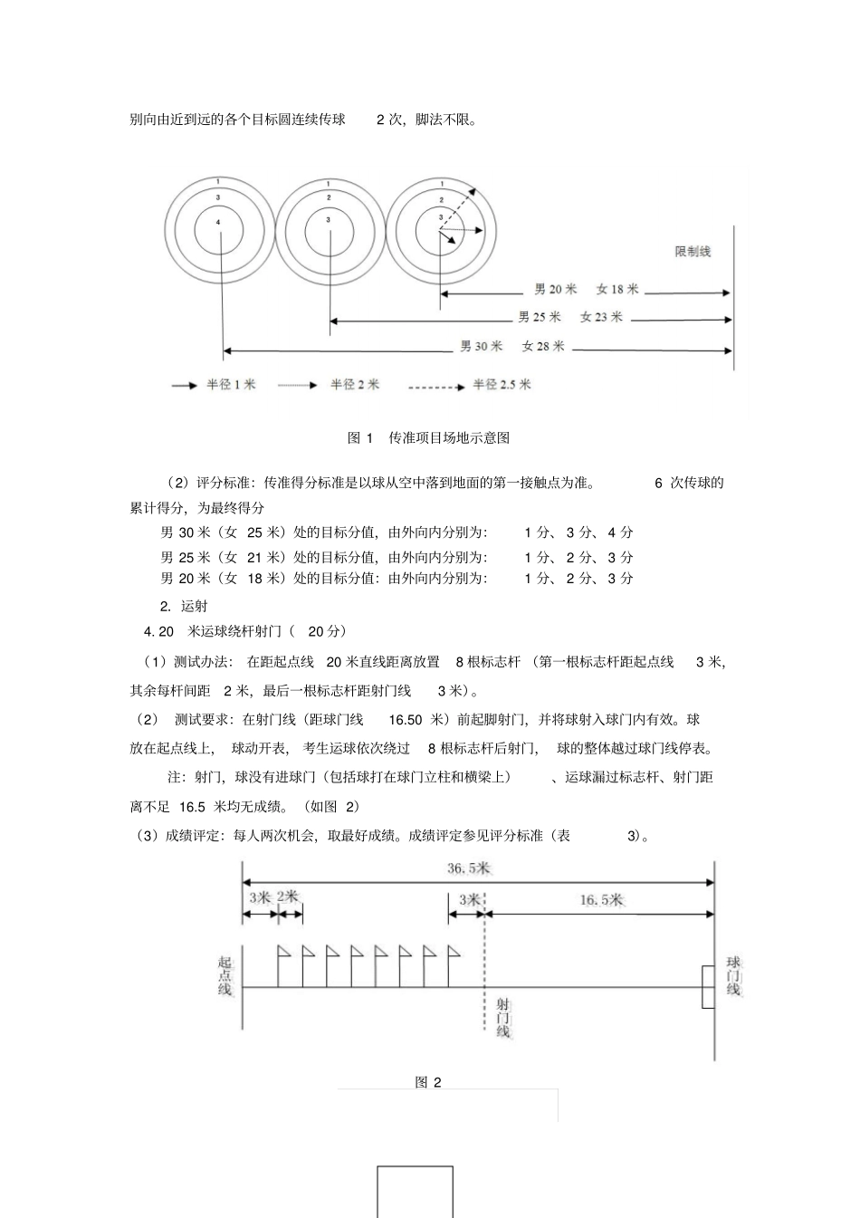 足球专项测试方案_第2页