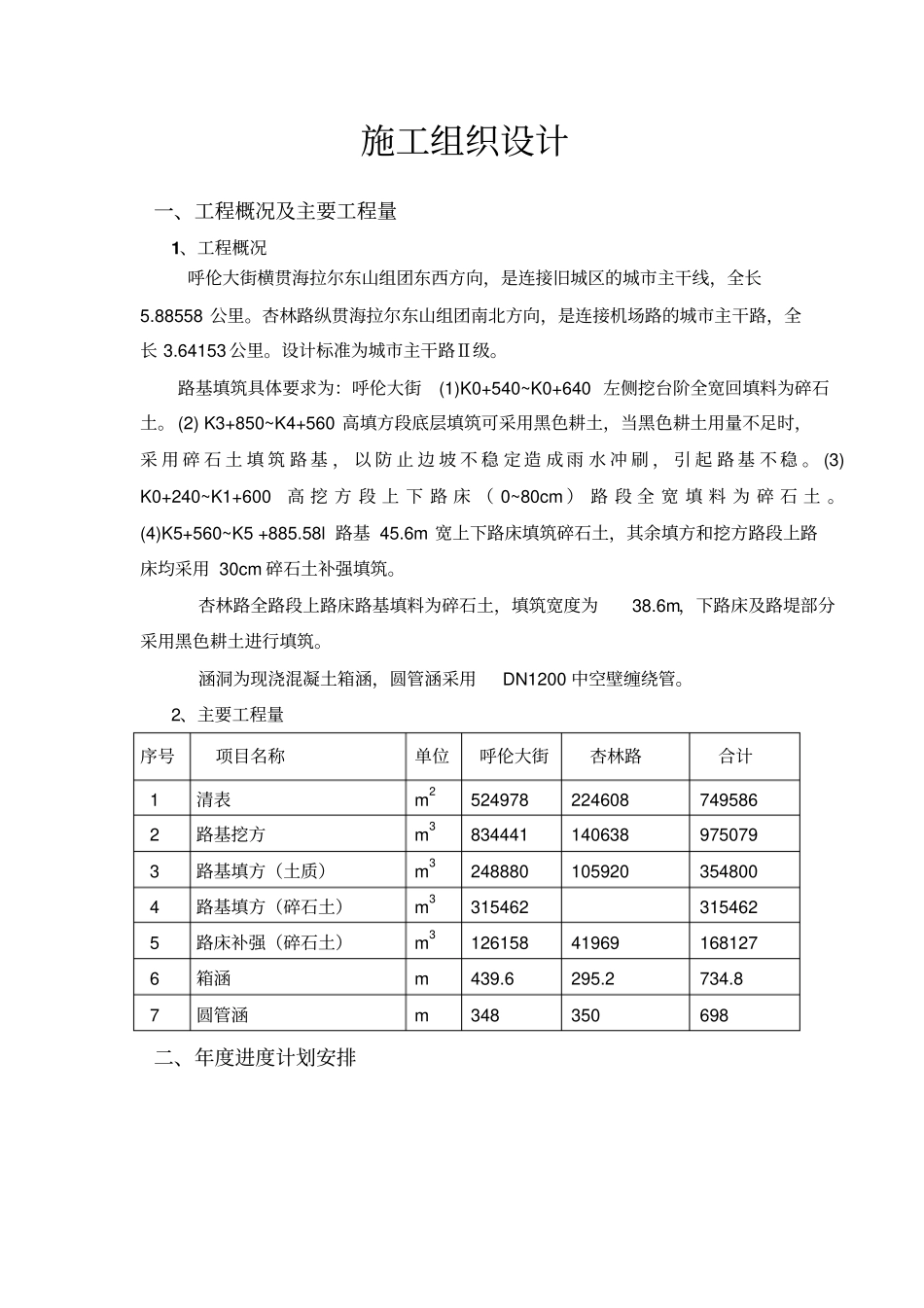 路基工程施工组织设计单位工程_第2页