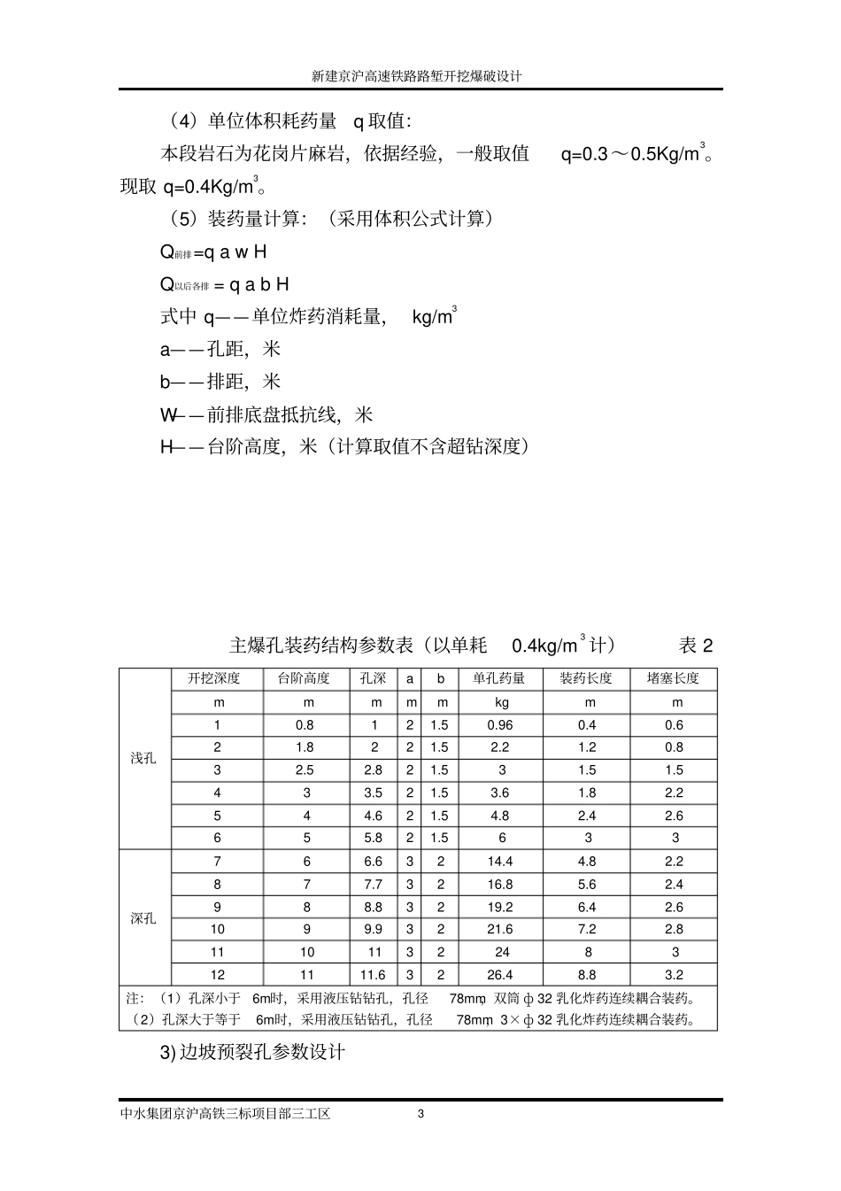 路基爆破设计已通过审批全解_第3页