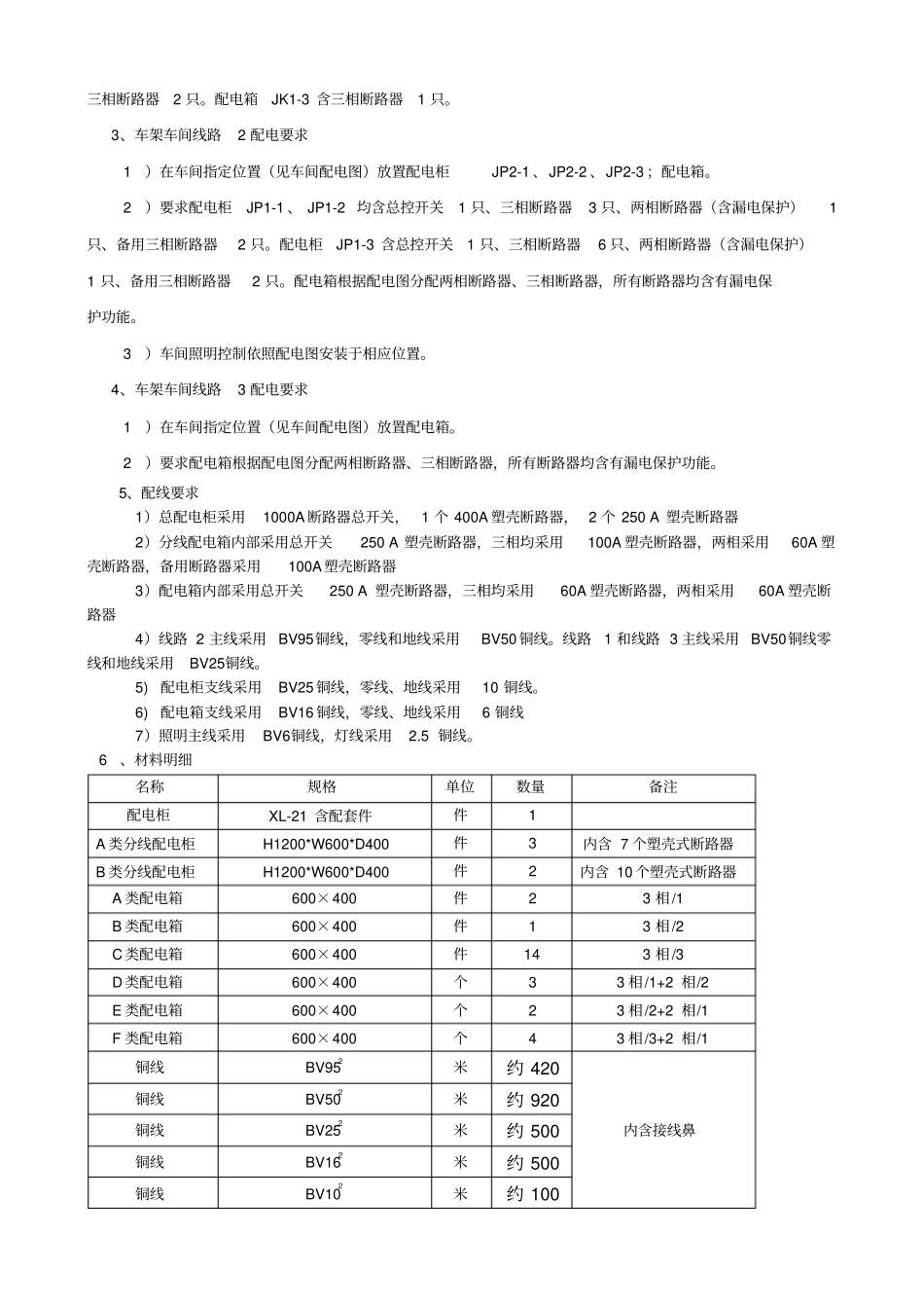 车间配电技术要求_第3页