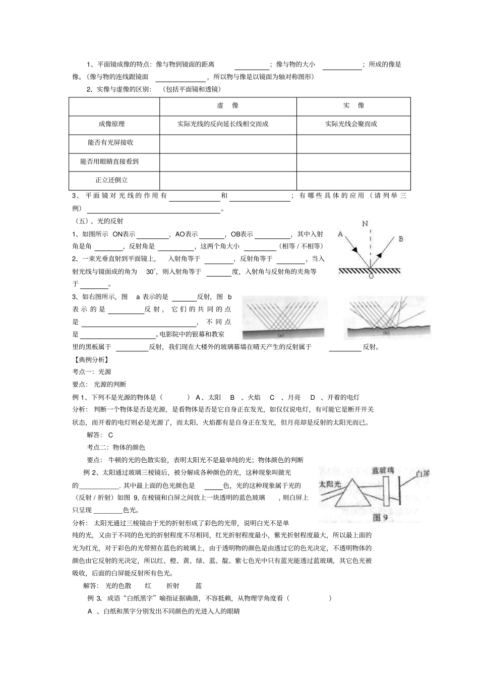 轮复习：光现象_第2页