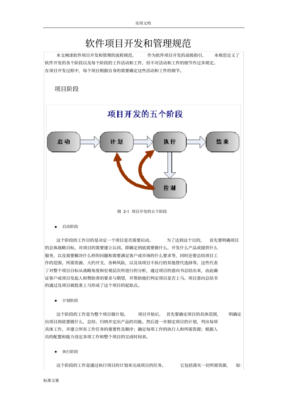 软件开发项目要求规范_第1页