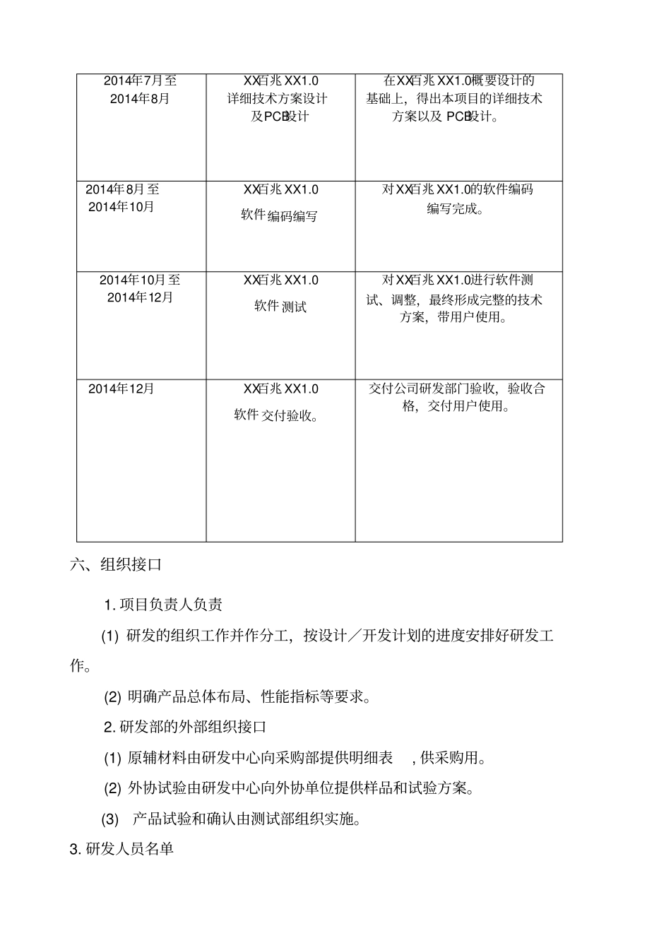 软件项目立项任务书_第3页