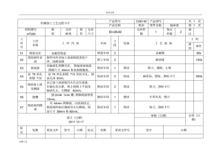 轴承座加工实用工艺过程及工序卡