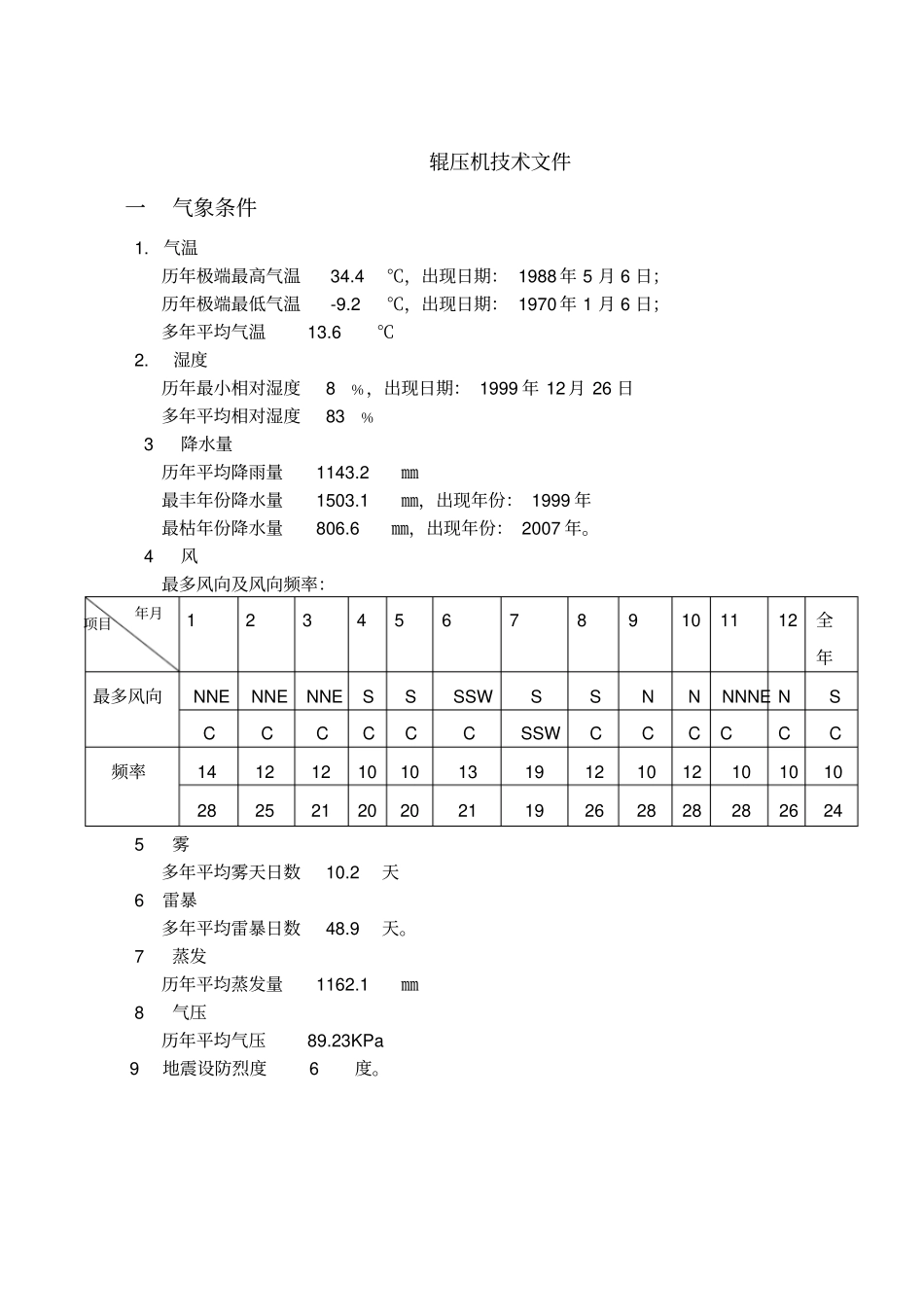 辊压机设备招标技术文件_第1页