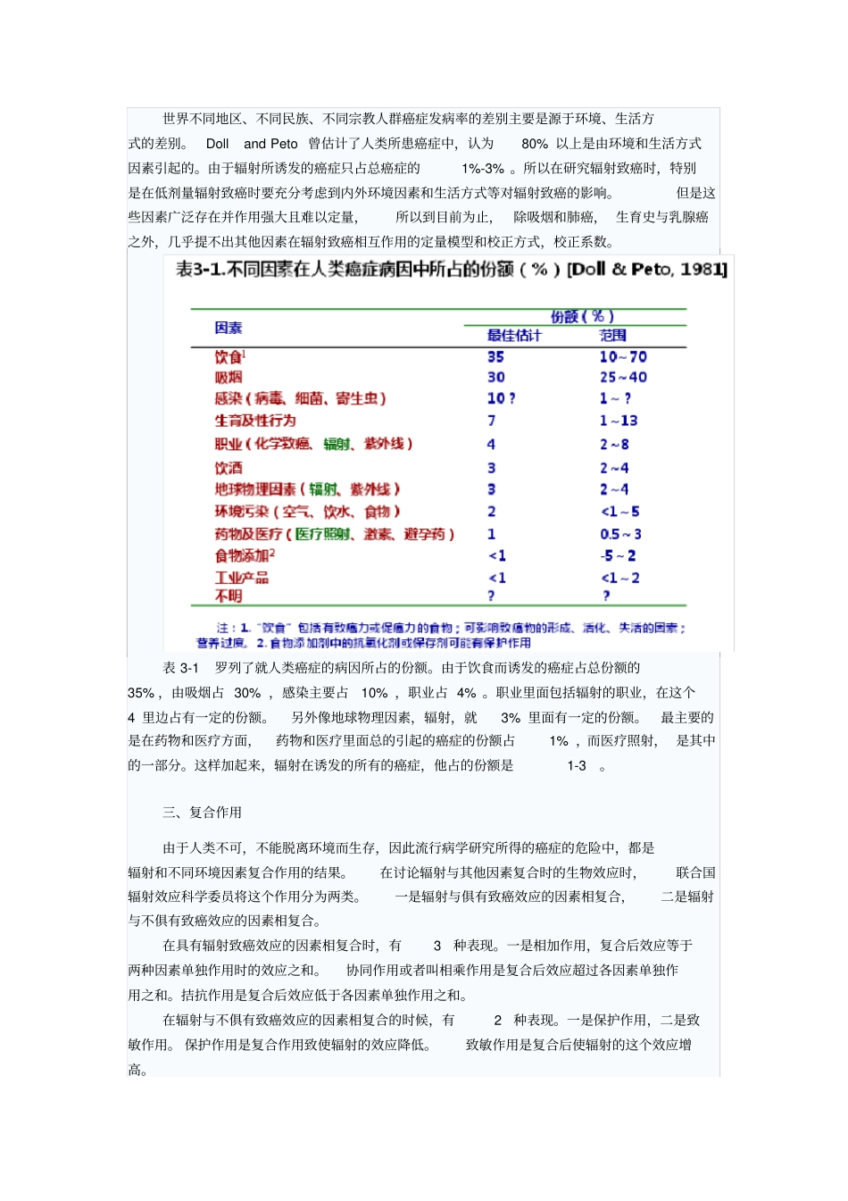 辐射致癌机制及影响辐射致癌的因素_第3页