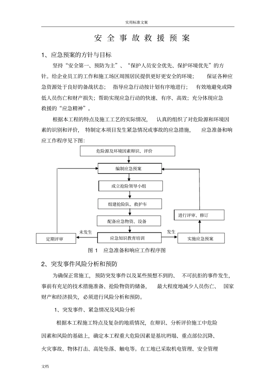 边坡支护应急救援预案_第1页