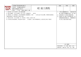 返修IC和FPC作业指导书