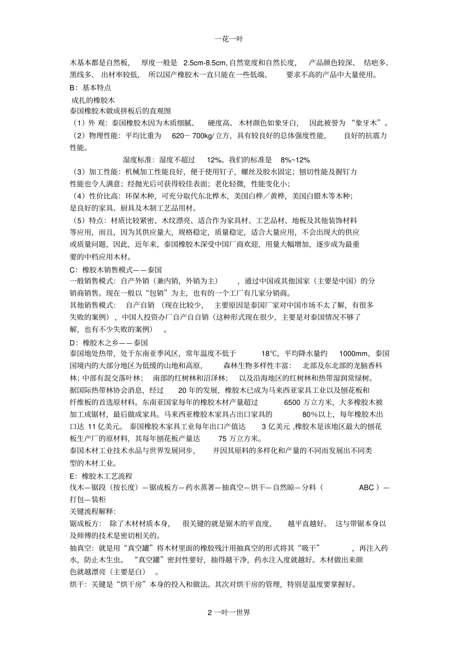 进口橡胶木知识详解_第2页