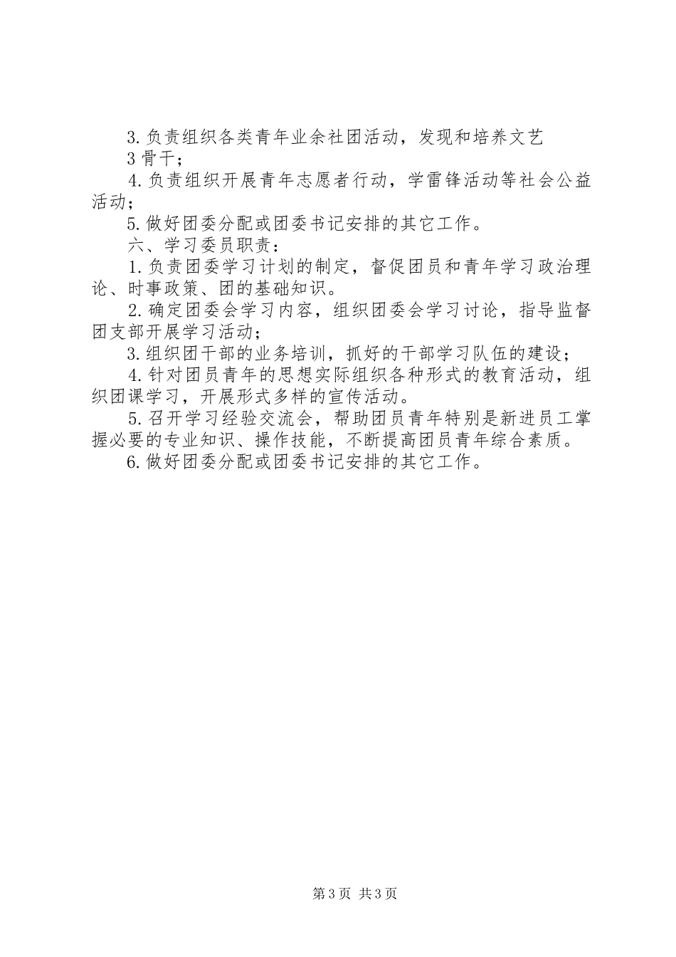 团委分工及职责_第3页