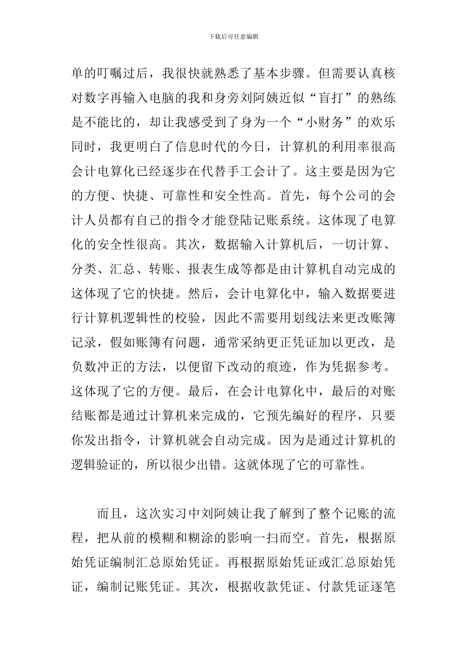 实习财务个人工作总结二篇_第3页