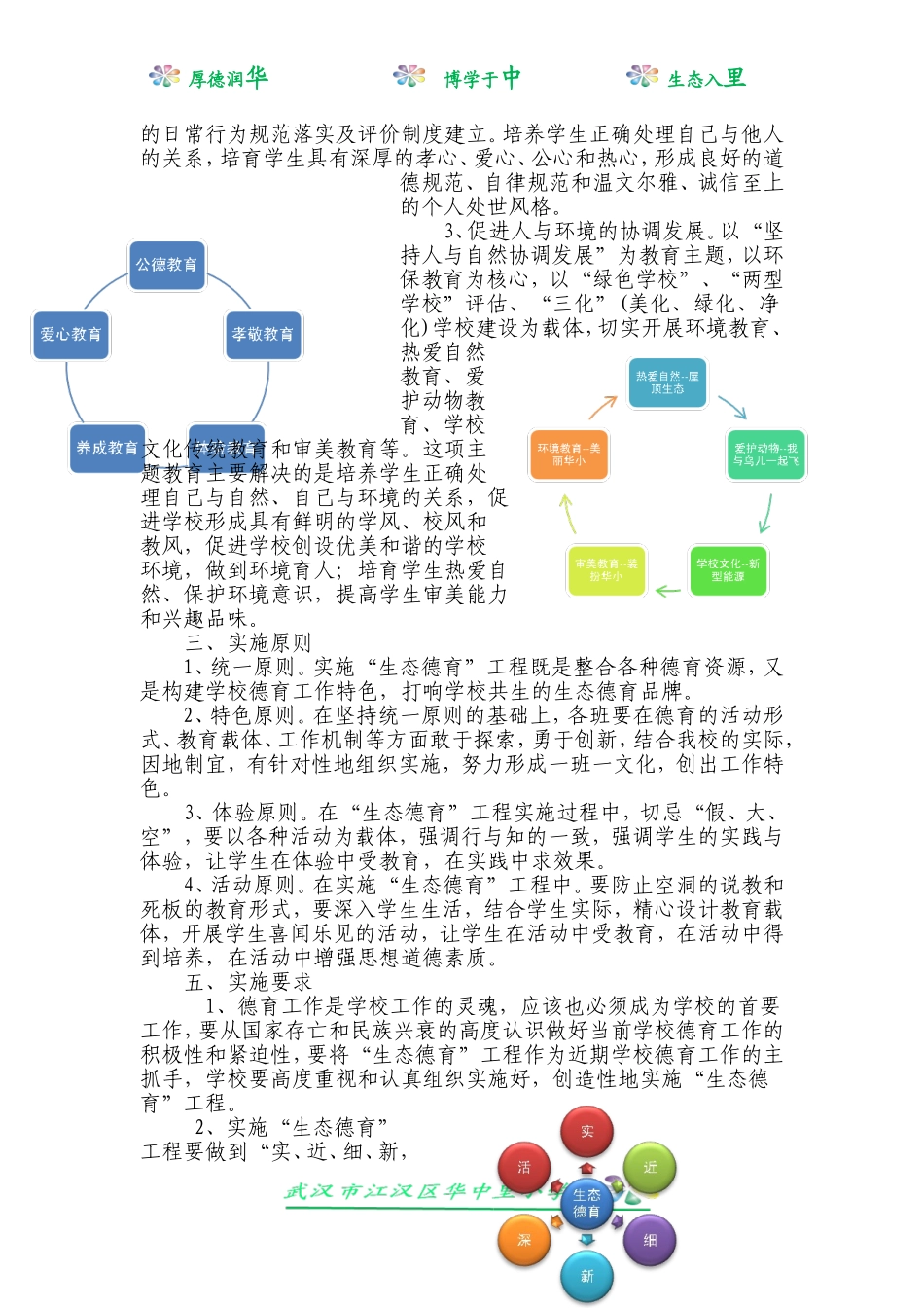 探索共生的生态德育让师生身心更加美丽方案_第2页
