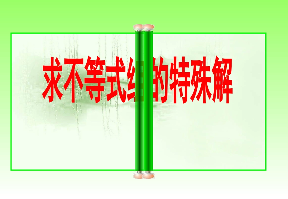 求不等式组的特殊解_第3页