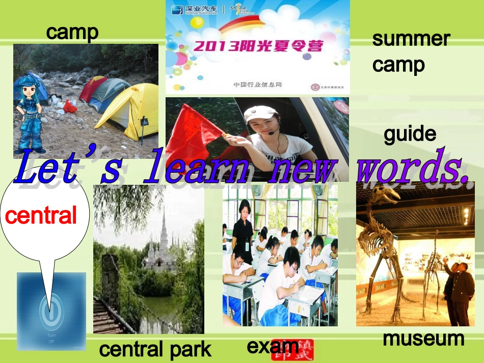 2013新版新目标八年级上Unit1课件_第3页