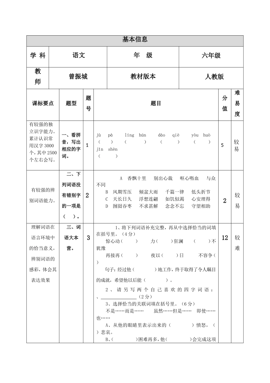 一致性分析对照表-6_第1页