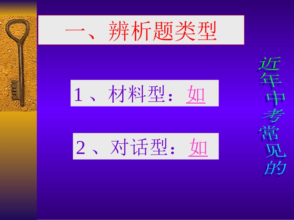 九年级思品辨析题专题复习_第2页