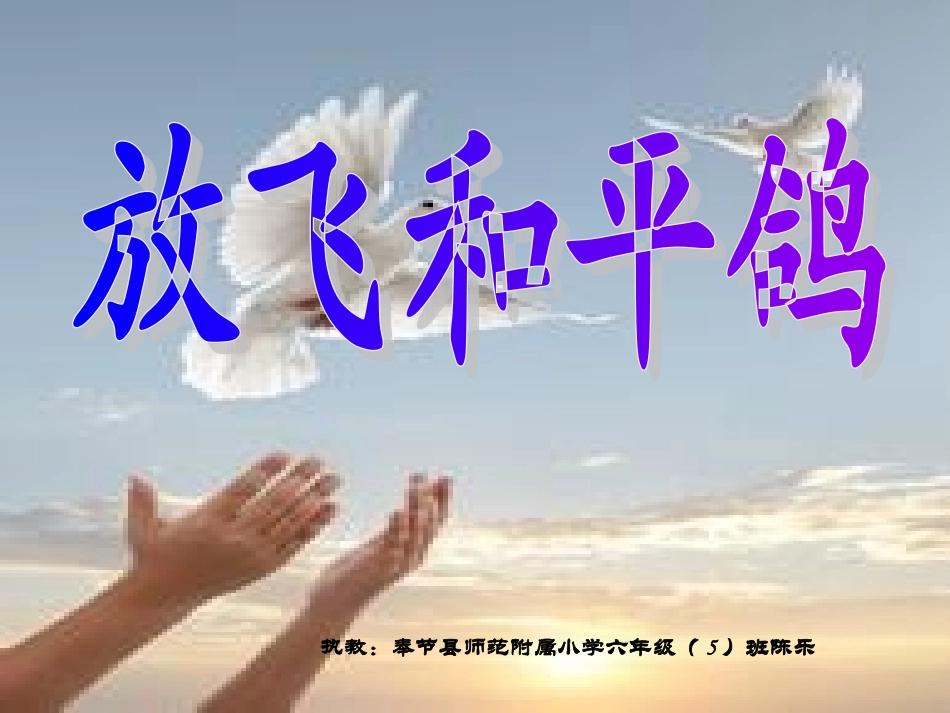 放飞和平之鸽_第2页