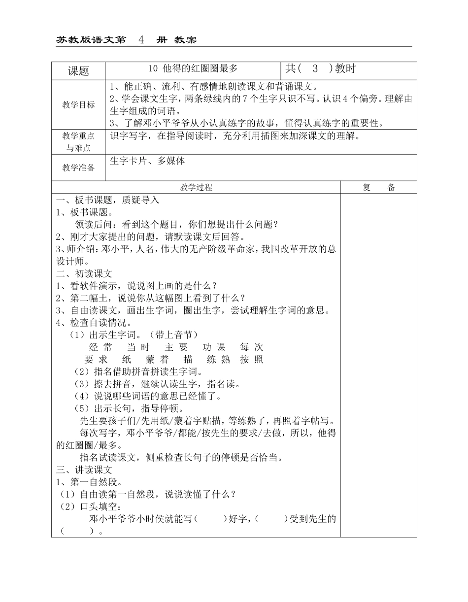 他得的红圈圈最多_第1页