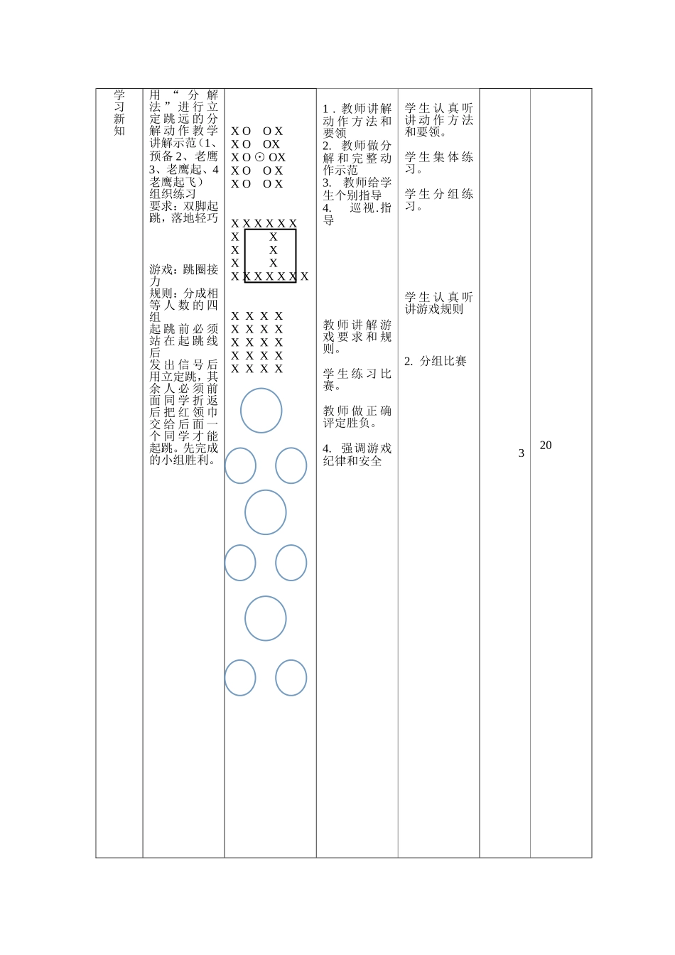水平一二年级《立定跳远》公开课教案_第3页