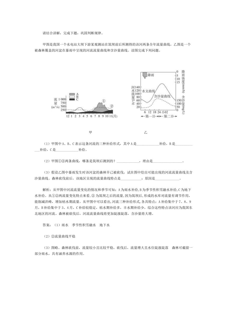 河流流量过程曲线判读_第3页