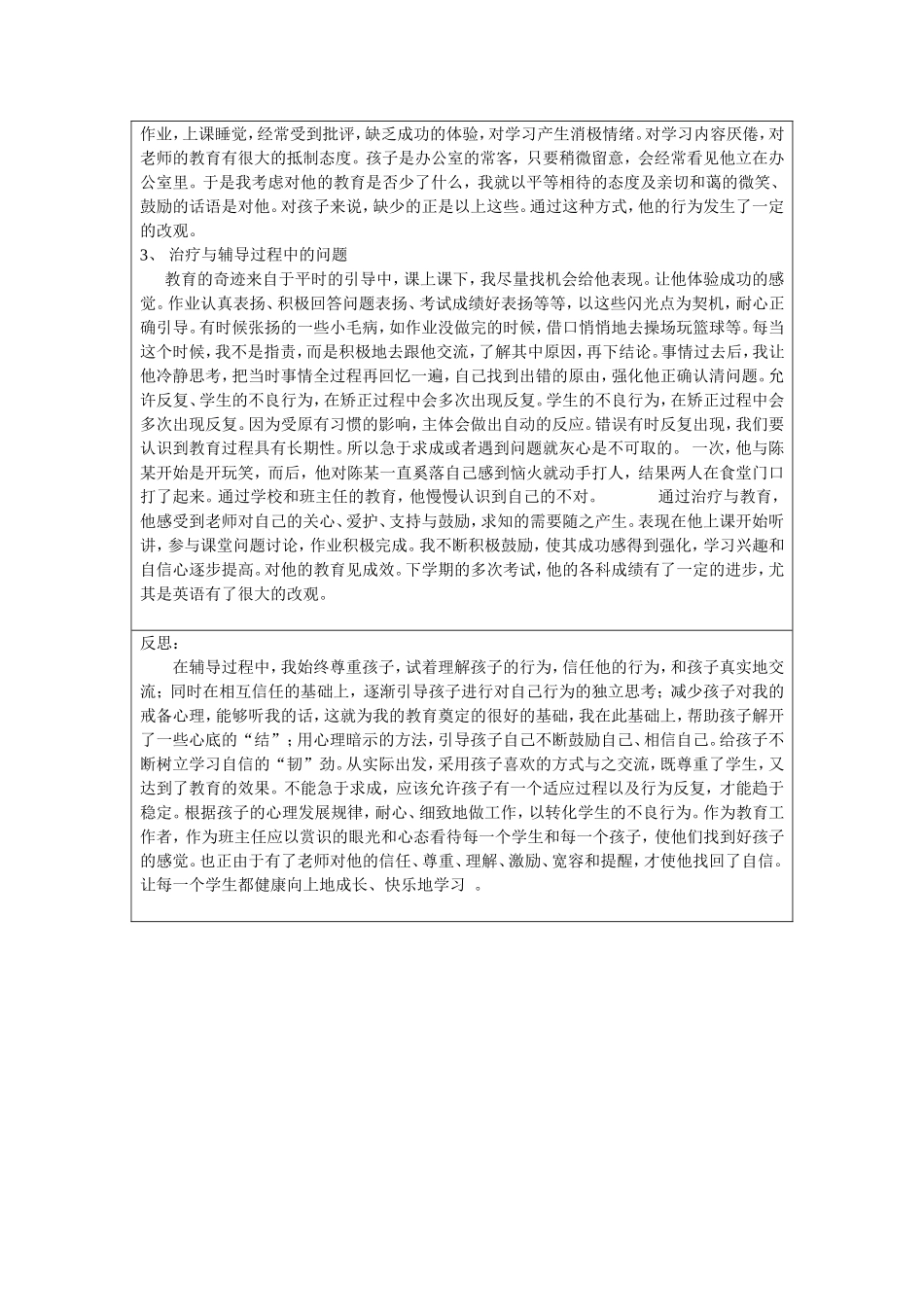 教育叙事故事(问题解决方案)作业_第2页