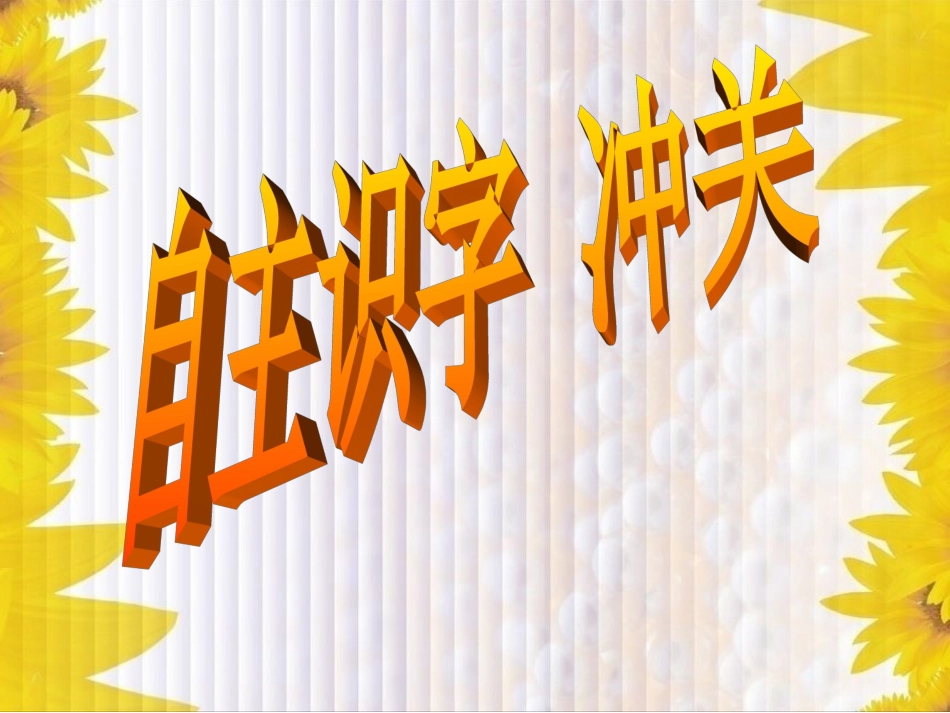 自主识字同步阅读PPT_第3页