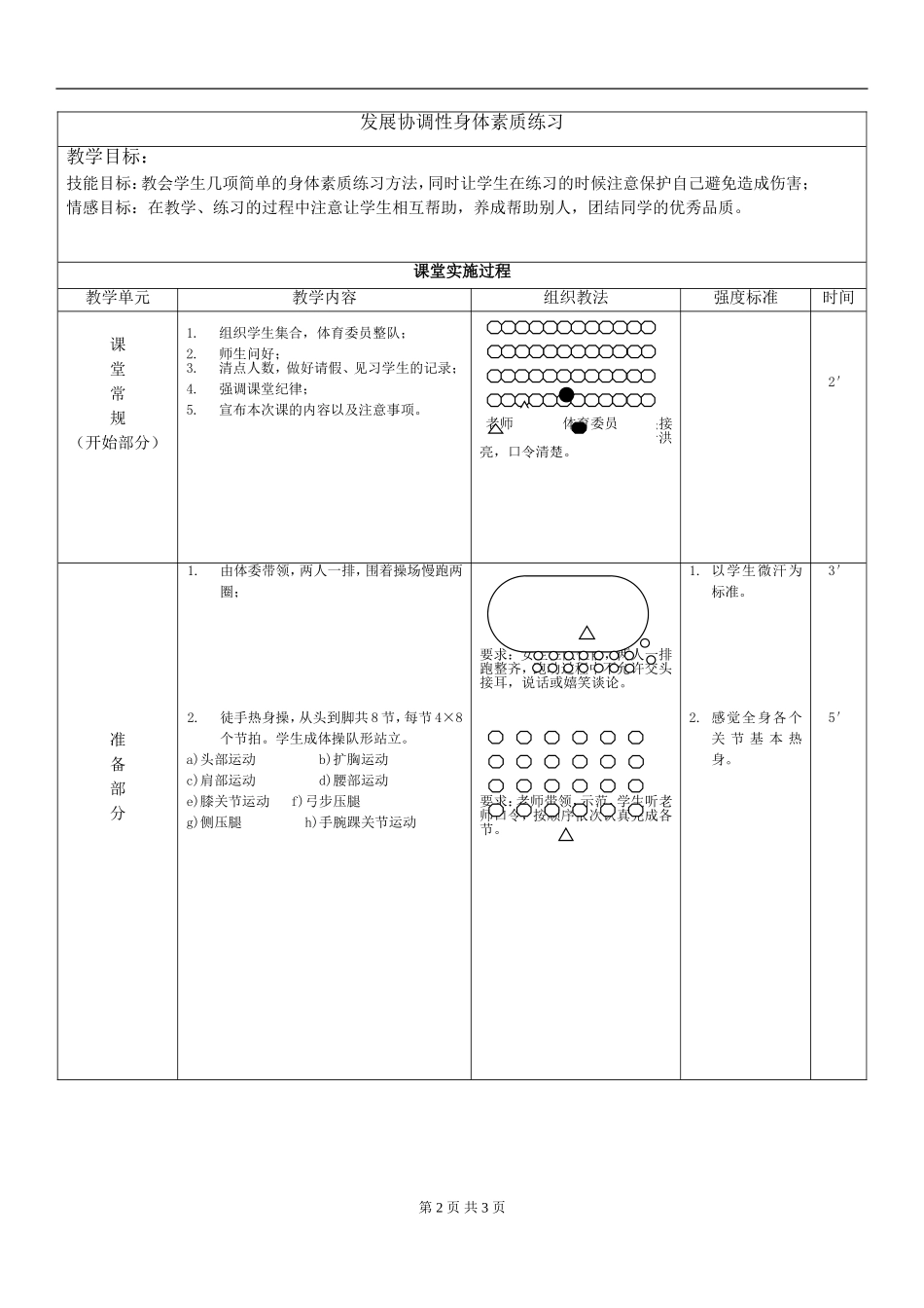 协调性素质练习第一课_第2页