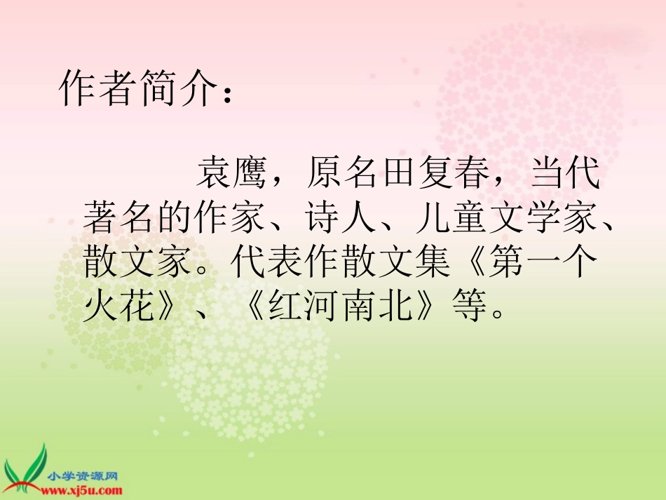 人教新课标五年级语文下册《白杨》PPT课件_第2页