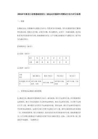 篮球二级标准
