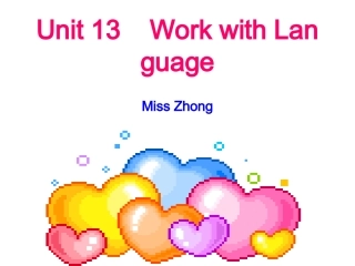 四年级下册U13work