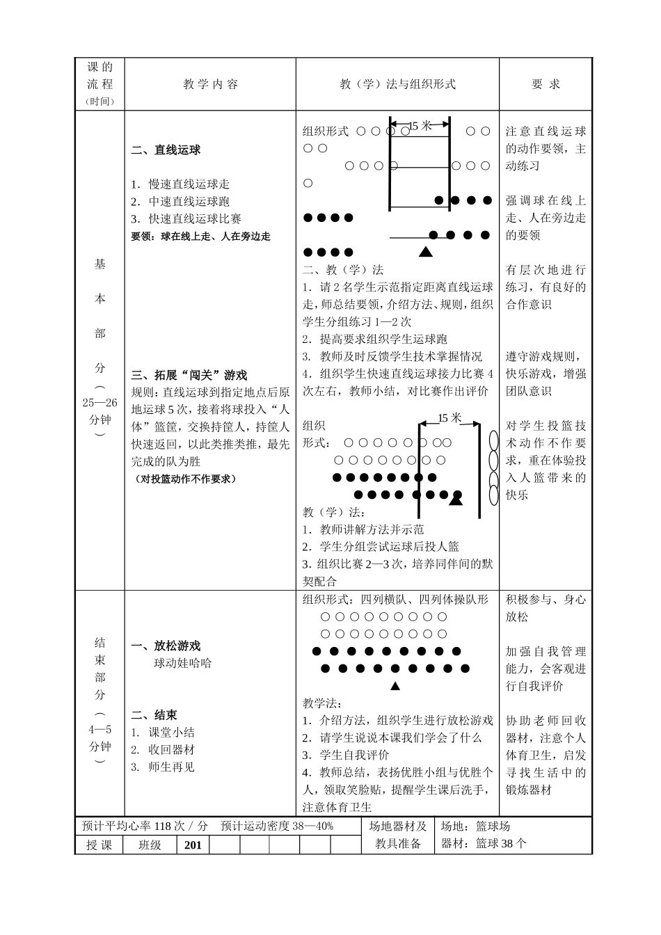小学二年级篮球教案_第2页