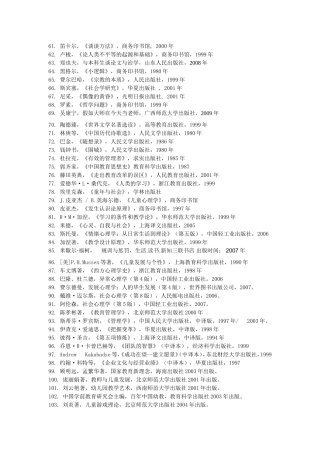 学前教育推荐书目2