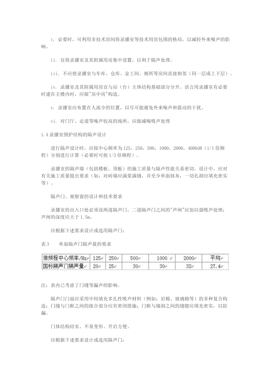 有线广播录音播音室设计规范和技术用房技术要求_第2页