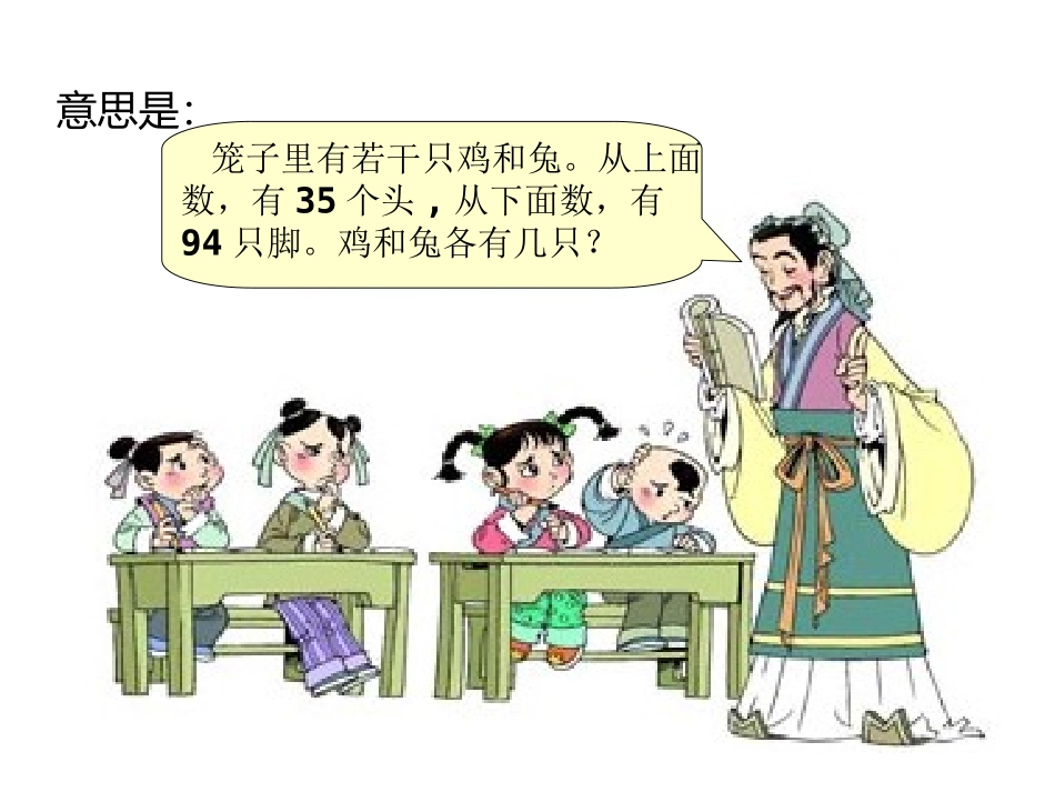 《鸡兔同笼》PPT新_第3页