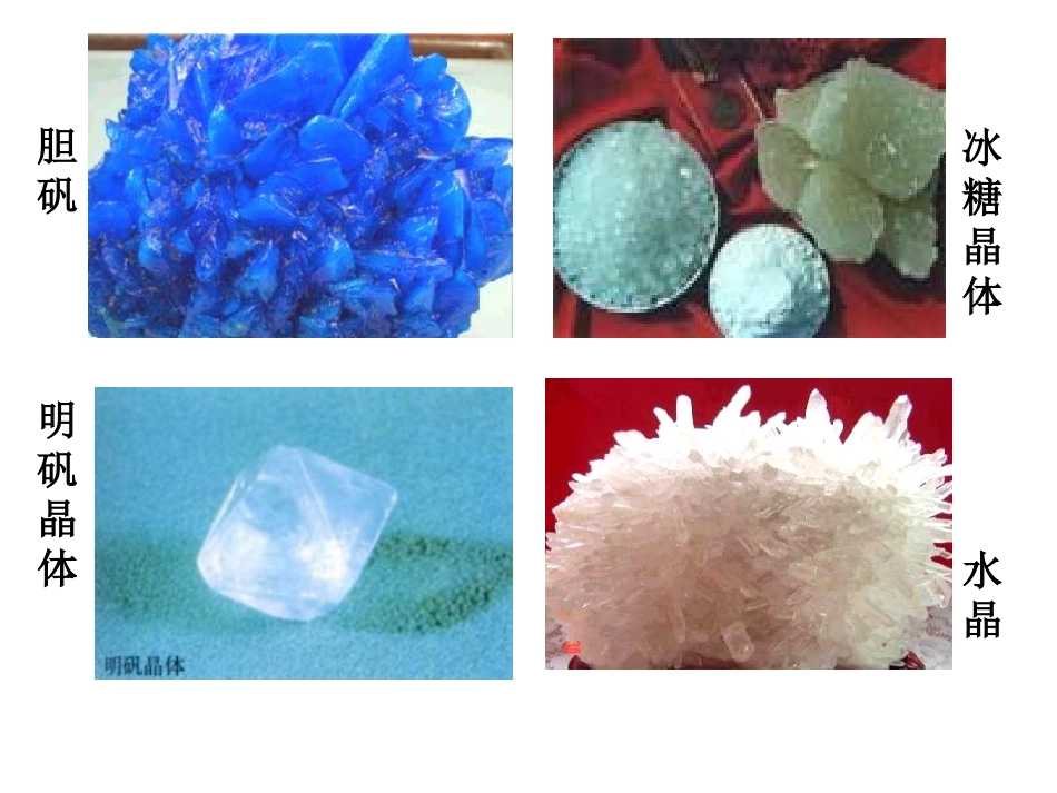 高二化学选修三《第一节+晶体的常识》课件_第3页