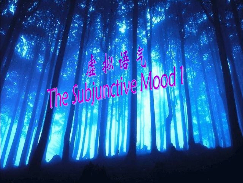 虚拟语气课subjective_mood_第2页