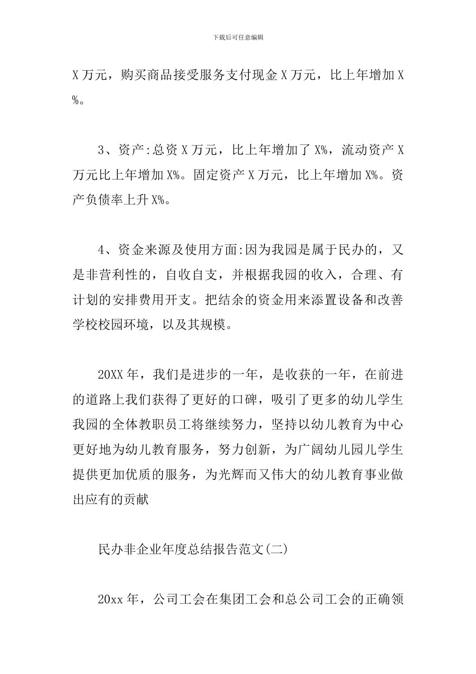 2024民办非企业年度总结报告范文2篇_第3页