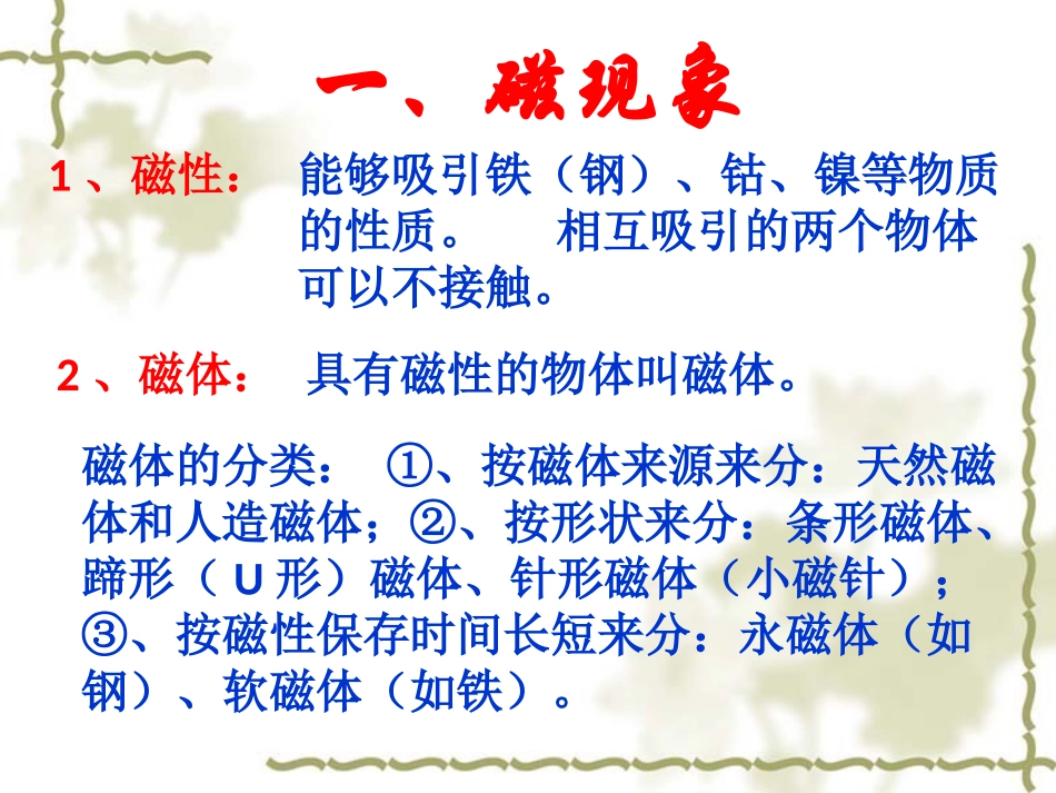九年级物理：201《磁现象《磁场》课件_第3页