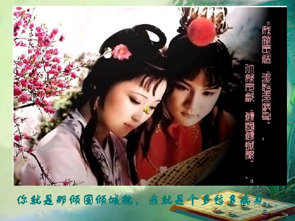 红楼梦讲解分析_第1页