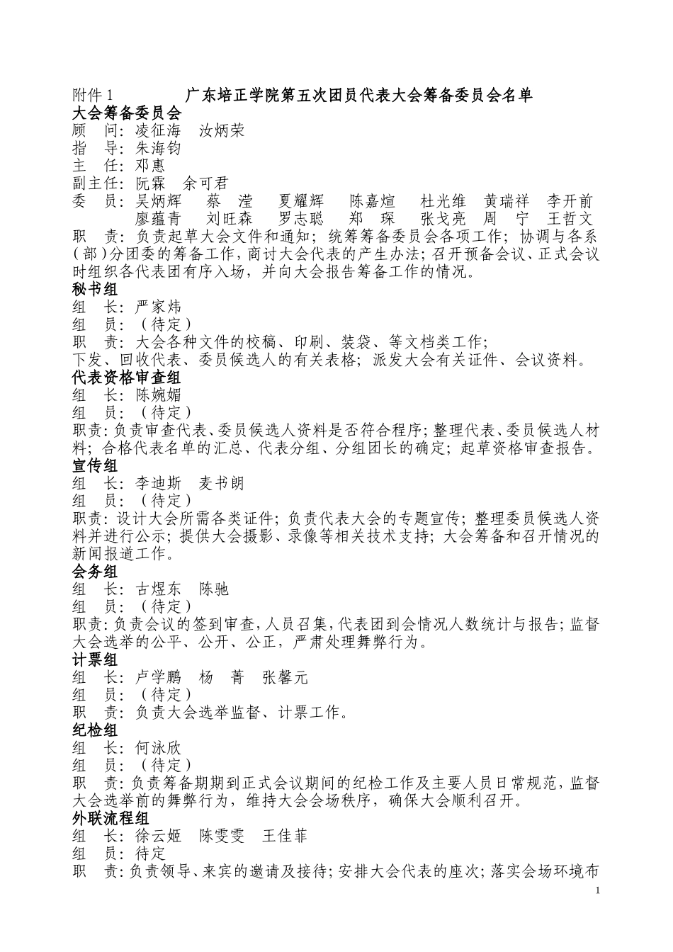 学校团代会组织策划安排_第1页