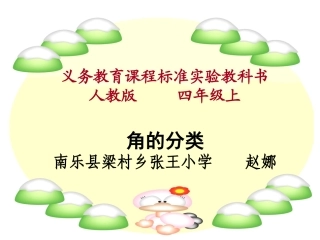 角的分类和画角