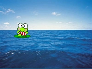 青蛙看海课件